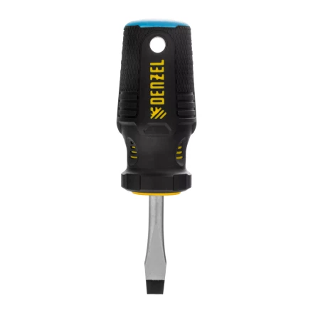 Отвертка, SL6x38 мм, S2, 3к рукоятка Denzel 122017 купить в Перми