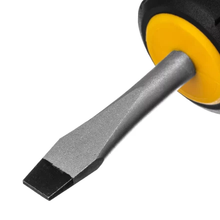 Отвертка, SL6x38 мм, S2, 3к рукоятка Denzel 122017 купить в Перми