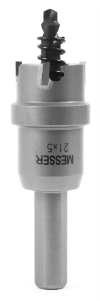 ТСТ коронка MESSER 21X5 с центрирующим сверлом и толкающей пружиной купить в Перми