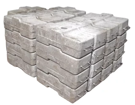 Комплект противовесов для фасадных подъемников 900 кг (36 шт по 25 кг) 1004159 купить в Перми