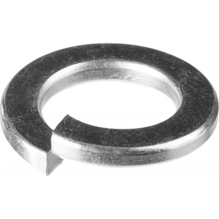 Шайба DIN 127 пружинная, 5 мм, 90 шт, оцинкованная, ЗУБР 303856-05 купить в Перми