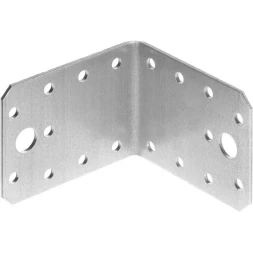 Крепежный угол ЗУБР "МАСТЕР", 55х70х70мм, 1шт 310126-55-070