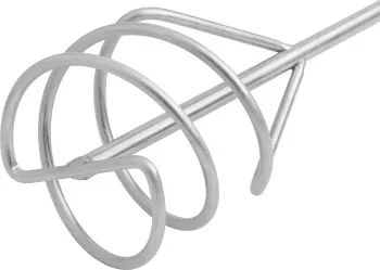 Миксер для песчано-гравийных смесей, 80 х 400 мм, оцинкованный, хвостовик SDS Plus  MATRIX 84826 купить в Перми