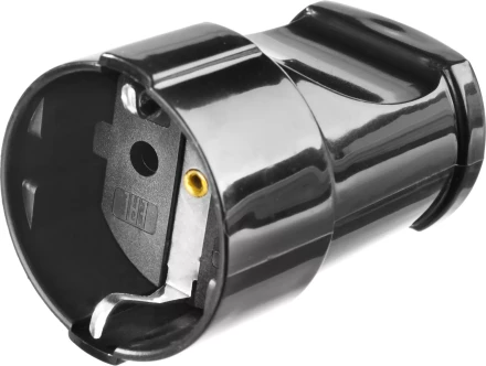 Розетка MAXElectro электрическая, 16А/220В, с заземлением, черная, STAYER 55180-B купить в Перми