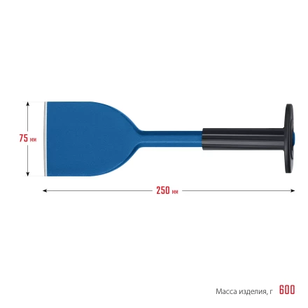ЗУБР 75 х 250 мм, зубило-конопатка с протектором, Профессионал (2123-75) купить в Перми
