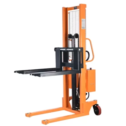 Штабелер комбинированный с ручным и электроподъемом 1,0 т 2,5 м TOR CTYC с раздвижными вилами 1040528 купить в Перми