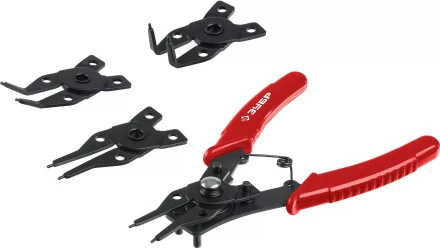 ЗУБР 4-в-1, 4 насадки, съемник стопорных колец (2283) купить в Перми