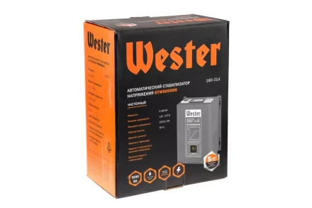 Стабилизатор напряжения WESTER STW5000NS купить в Перми