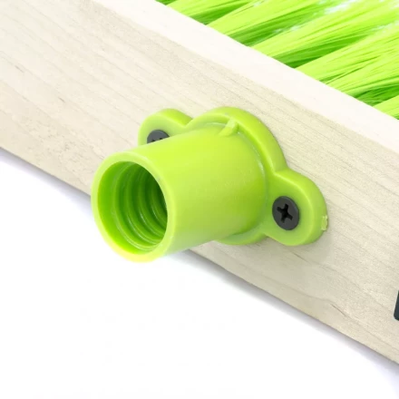 Щетка деревянная для подметания пола 280мм 5рядов прямая тулейка с резьбой без черенка СИБРТЕХ 84614 купить в Перми