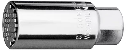 Головка торцевая многоразмерная (11-32мм) под квадрат 1/2" CrV хромир Gross 13190 купить в Перми