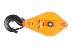 Блок монтажный однорольный с крюком TOR HQG(L) K1-0,5 т с откидной щекой (G) 11505