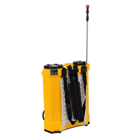 Опрыскиватель ранцевый аккумуляторный Denzel D-16LA, 16 л, 12 В, 8 Ач 64789 купить в Перми