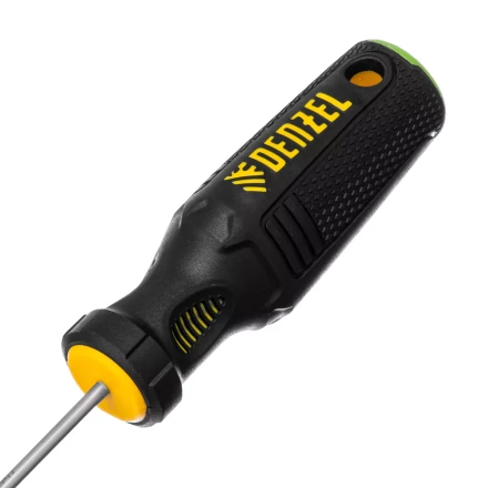 Отвертка, PZ0x75 мм, S2, 3к рукоятка Denzel 122037 купить в Перми