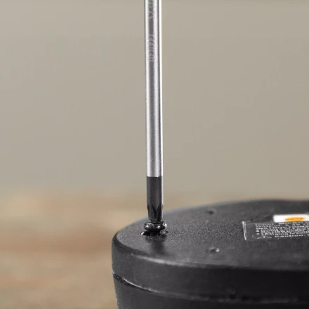 Отвертка, PZ0x75 мм, S2, 3к рукоятка Denzel 122037 купить в Перми