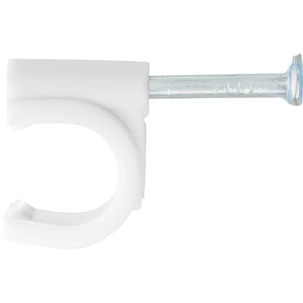 Скобы электроустановочные 9 мм круглый профиль 40 шт ШУРУПЬ 47529 купить в Перми