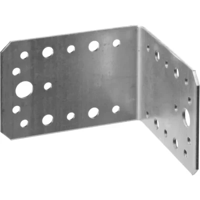 Крепежный угол ЗУБР "МАСТЕР", 65х90х90мм, 1шт 310126-65-090
