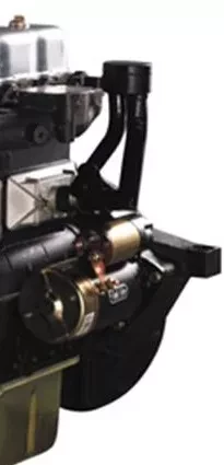 Дизельный двигатель KIPOR KD6105Z (без глушителя и радиатора) купить в Перми