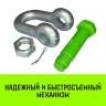 Скоба прямая со шплинтом HITCH G2150 1.5 т (SZ072057) купить в Перми