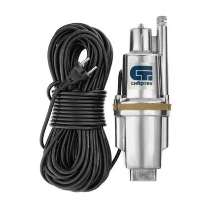 Вибрационный насос Сибртех СВН300-25 верхний забор 99303 купить в Перми