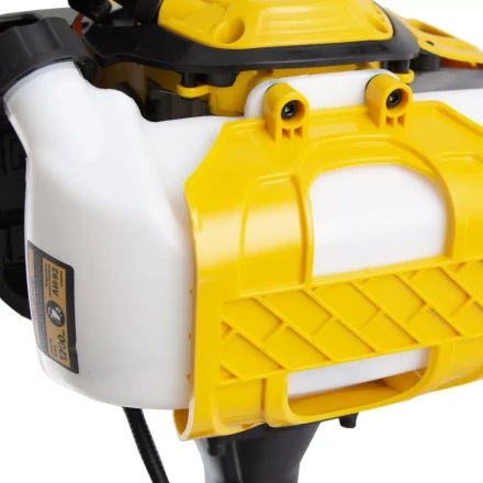 Триммер бензиновый DTL-43, 43 см3, неразъемная штанга, состоит из 2 частей Denzel 96263 купить в Перми