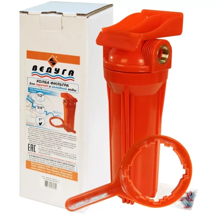 Колба фильтра ВЕДУГА 10 1 для горячей воды 69335 купить в Перми