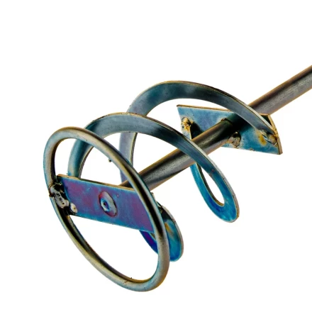 Миксер для красок и штукатурных смесей, 80 х 400 мм, оцинкованный, хвостовик SDS Plus Denzel 848827 купить в Перми