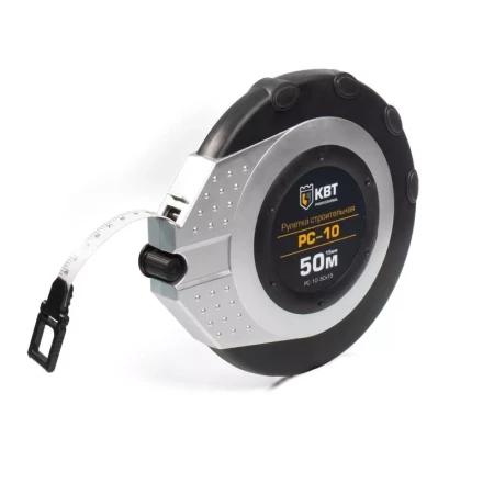 Рулетка строительная РС-10-50х15 КВТ купить в Перми