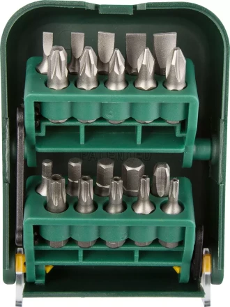 Набор бит &quot;EXPERT&quot;, KRAFTOOL 26135-H21, в мобильном бит-боксе с клипсой, Cr-V, 25мм, 21 предмет 26135-H21 купить в Перми