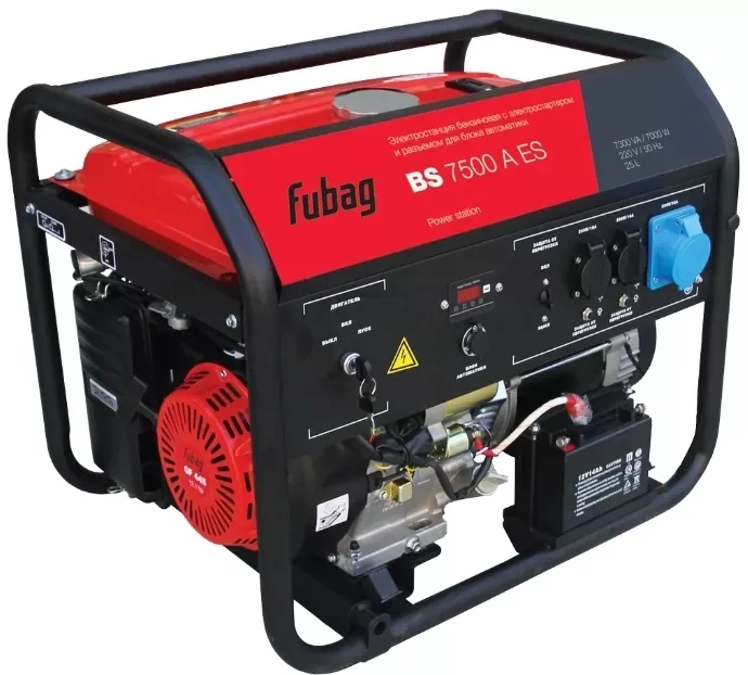 Генератор бензиновый FUBAG BS 7500 A ES купить в Перми