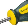 Отвертка KRAFTOOL, Cr-Mo-V сталь, двухкомпонентная противоскользящая рукоятка, PH, №2x38мм 250072-2-038 купить в Перми