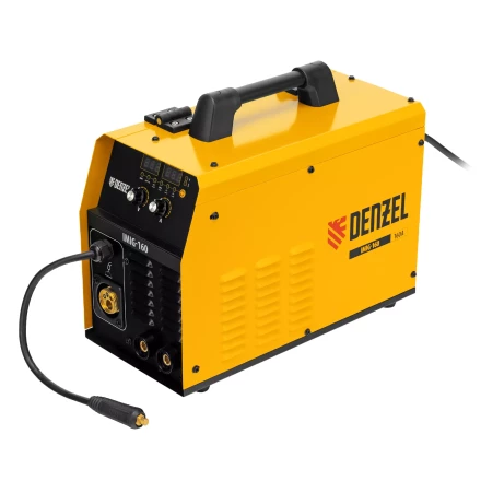 Аппарат инвертор. полуавтомат. cварки Denzel IMIG-160 Synergy 94314, 160 А, ПВ 60%, катушка 5 кг купить в Перми