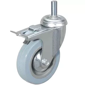 Колесо аппаратное поворотное SCtgb 93 75 мм с болтом и тормозом (N) 1039559 купить в Перми