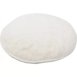 Полировальная насадка ЗУБР из натурального меха на липучке, 180мм 3596-180