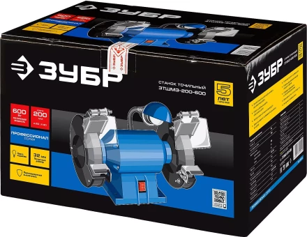Точило с фонарем ЗТШМЭ-200-600 серия ПРОФЕССИОНАЛ купить в Перми
