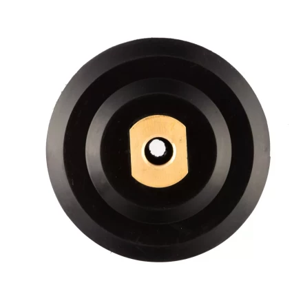 Насадка резиновая (черепашка) для АГШК с липучкой, 100 мм, посадка M14 Matrix купить в Перми