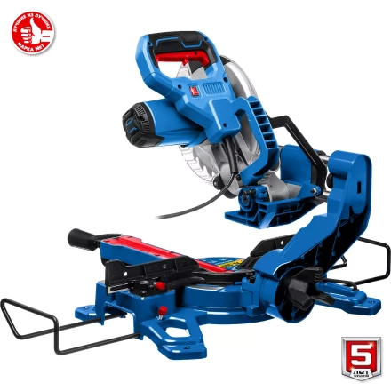 ЗУБР Профессионал ППТ-216-П пила торцовочная с протяжкой, d 216 х 30 мм, 1800 Вт купить в Перми