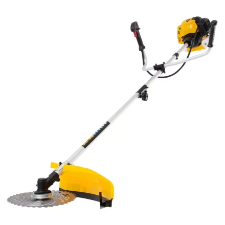 Триммер бензиновый DTL-33S, 33 см3, разъемная штанга, состоит из 2 частей Denzel 96262 купить в Перми