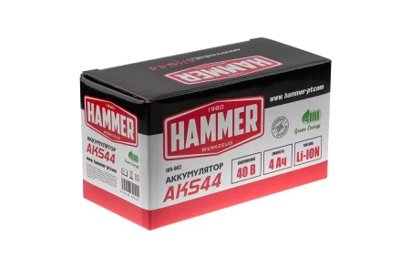 Аккумулятор HAMMER AKS44 (40В 4Ач Li-ion) купить в Перми