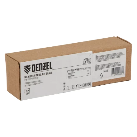 Нож шнека для льда IR-150, диаметр 150 мм, комплект 2 шт Denzel 56011 купить в Перми
