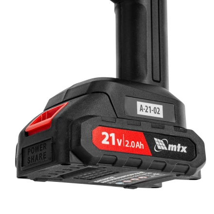 Моечная машина высокого давления аккумуляторная А-21-02, 40 бар, 4 л/мин, Li-ion 21 В, 2 акк.// MTX купить в Перми