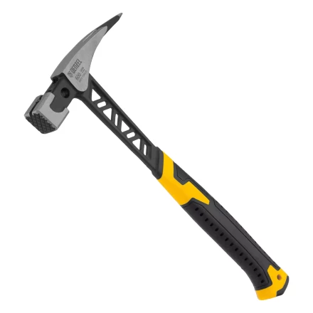 Молоток кровельщика 600 г, цельнокованый, боек с магнитом, двухкомп. обрезин. рук-ка Denzel 10623 купить в Перми