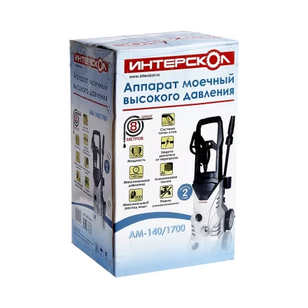 Минимойка-мойка высокого давления ИНТЕРСКОЛ АМ-140/1700 купить в Перми