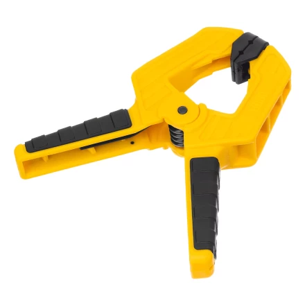 Струбцина клещеобразная Denzel, усиленная 50 х 35 мм, двухкомпонентные рукоятки, 20795 купить в Перми