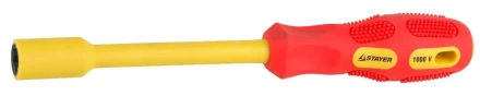 Отвертка STAYER &quot;INSULATED&quot; MAX-GRIP диэлектрич, Cr-V, HEX 12x125мм 25829-12-125 G купить в Перми