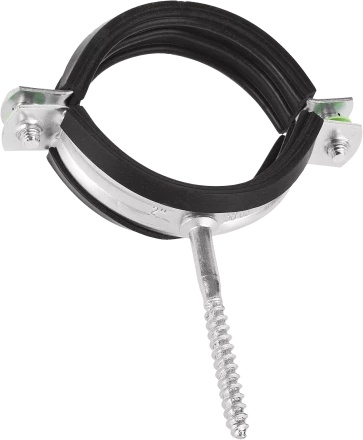 Хомуты трубные с шурупом карточка серия ЭКСПЕРТ купить в Перми