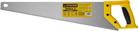 Ножовка универсальная (пила) &quot;Тайга-7&quot;, 500мм,7TPI, закаленный зуб, рез вдоль и поперек волокон, для средн заготовок, фанеры, ДСП,МДФ, STAYER 15050-50_z02 купить в Перми