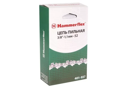 Цепь пильная HAMMER 3/8&#039;&#039;-1.1мм-52 купить в Перми