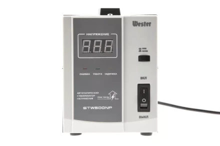 Стабилизатор напряжения WESTER STW500NP купить в Перми