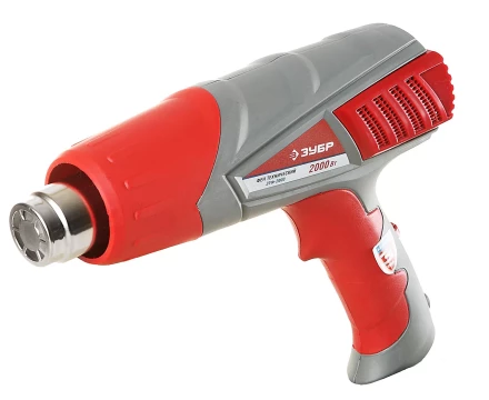 Фен ЗУБР, электр регулировка t, 3 режима работы, керам изолятор, 2000Вт ЗТФ-2000 купить в Перми