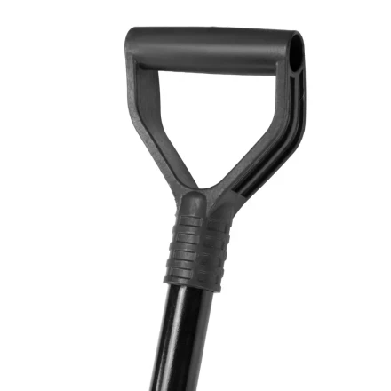 Лопата для уборки снега пластиковая, 450х325х1370 мм, стальной черенок, Palisad 61660 купить в Перми